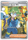 Clemont's Quick Wit (Full Art) SV08: Surging Sparks #229/191