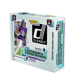 2022 Panini Clearly Donruss Football Hobby Box - Sweets and Geeks