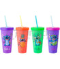 Lilo & Stitch 4-pk Color Changing Cups - Tropical