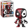 Funko POP! - Marvel - Deadpool/Venom (Metallic) (Pop in a Box) #237