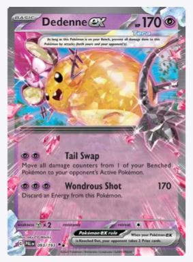 Dedenne ex SV02: Paldea Evolved # 093/193 - Sweets and Geeks