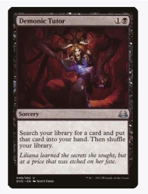 Demonic Tutor - Duel Decks: Anthology - #049/062 - Sweets and Geeks