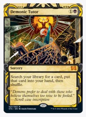 Demonic Tutor - Strixhaven: Mystical Archives - #027/063 - Sweets and Geeks