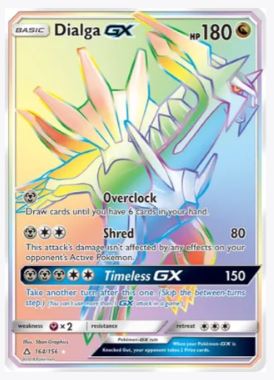 Dialga GX (Secret) SM - Ultra Prism # 164/156 - Sweets and Geeks