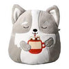 Squishmallows - Casmir the Husky with Hot Cocoa 7.5" - Sweets and Geeks