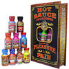 Hot Sauce Challenge Book of Pleasure and Pain 12PK