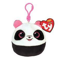 Ty - Bamboo Panda Black/White Belly Clip - Sweets and Geeks