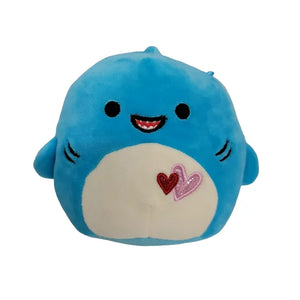 Squishmallow - Rey the Blue Shark Valentines 5" - Sweets and Geeks