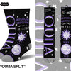 Ouija Split - Men's Crew Straight Socks