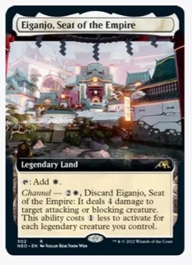 Eiganjo, Seat of the Empire (Extended Art) - Kamigawa: Neon Dynasty - #502 - Sweets and Geeks