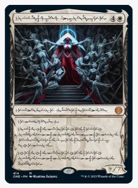 Elesh Norn, Mother of Machines (Phyrexian) - Phyrexia: All Will Be One - #414 - Sweets and Geeks