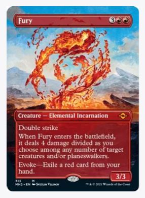 Fury (Borderless) - Modern Horizons 2 - #313 - Sweets and Geeks