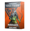 Warhammer 40,000: Kill Team Datacards - Mandrakes