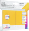 Gamegenic Matte Prime Sleeves- Yellow - Sweets and Geeks