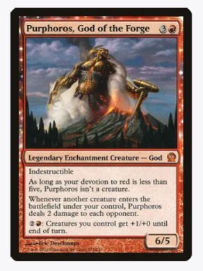 Purphoros, God of the Forge - Theros - #135/249 - Sweets and Geeks