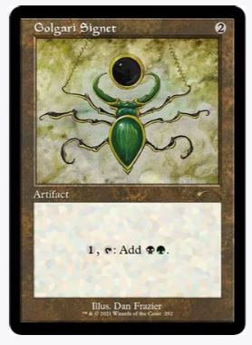 Golgari Signet - Secret Lair Drop Series - #292 - Sweets and Geeks