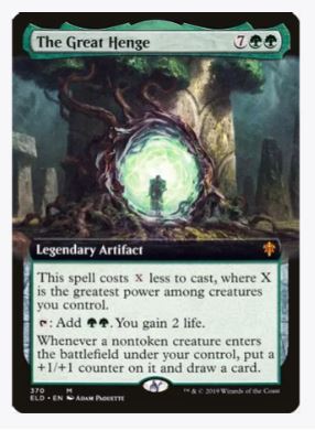 The Great Henge (Extended Art) - Throne of Eldraine - #370 - Sweets and Geeks