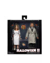 [Pre-owned] Halloween II Laurie Strode & Dr. Loomis (Clothed) 2-Pack Action Figures