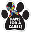 Paw Magnets - Paws For A Cause: (Autism Awareness Dog)