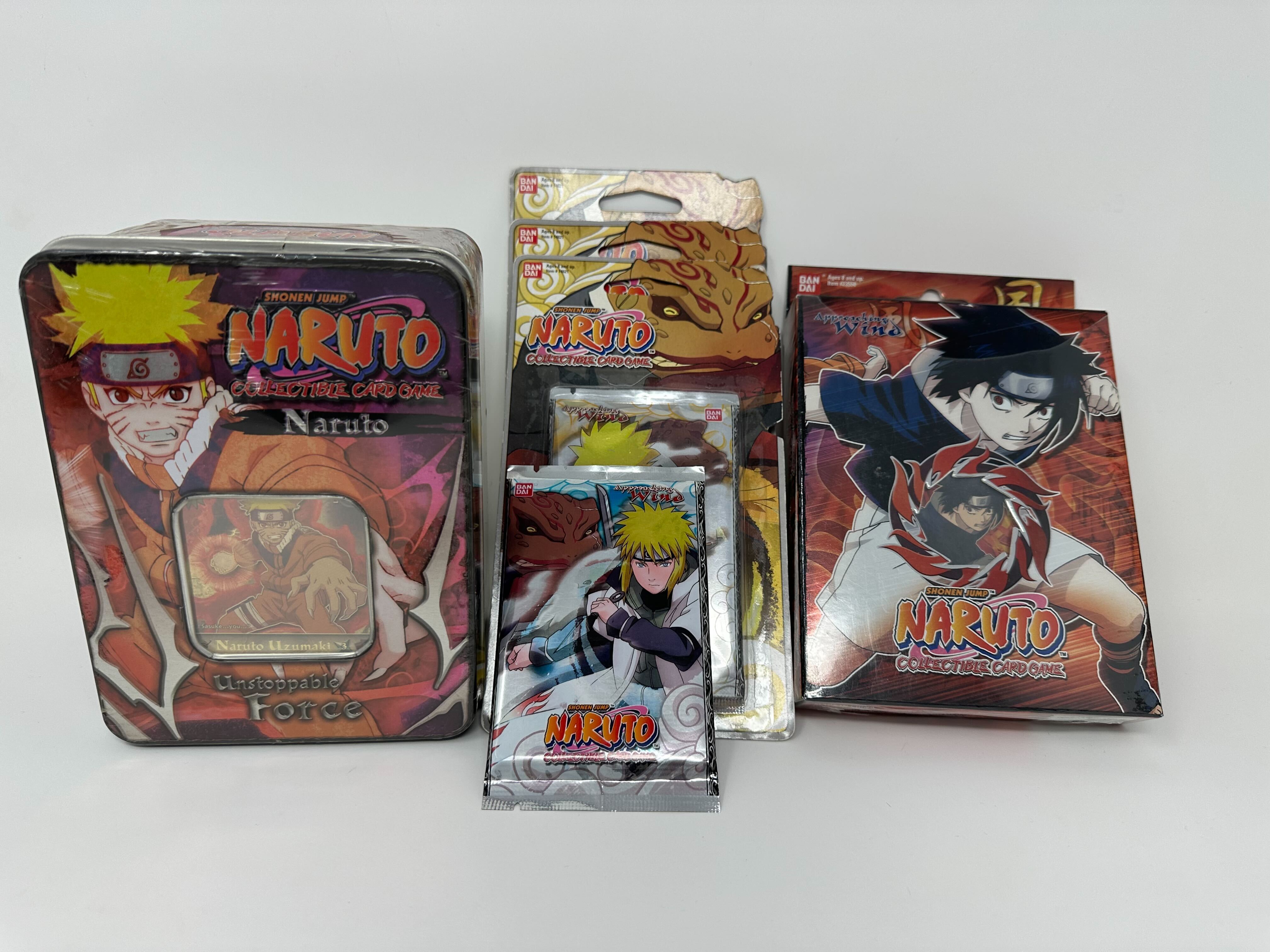 Naruto 3x Booster top Box CCG Bundle