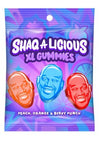 Shaq-A-Licious Original Gummies (Peach, Orange, & Berry) Peg - 6.2oz