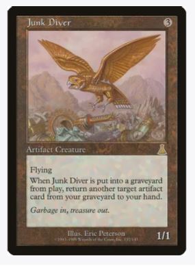 Junk Diver - Urza's Destiny - #132/143 - Sweets and Geeks