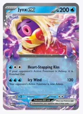 Jynx ex SV: Scarlet and Violet 151 #124/165 - Sweets and Geeks