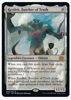 Kozilek, Butcher of Truth - Double Masters 2022 - #002/331 - Sweets and Geeks