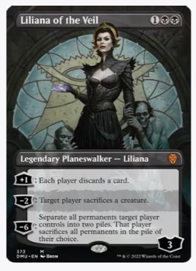 Liliana of the Veil (Borderless) - Dominaria United - #373 - Sweets and Geeks