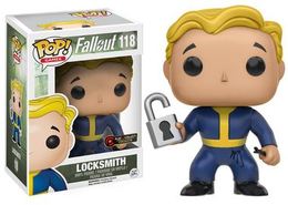 Funko Pop! Fallout - Locksmith (Play & Collect Exclusive) #118 - Sweets and Geeks