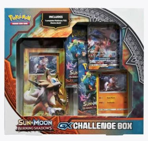 Lycanroc GX Challenge Box - SM - Burning Shadows - Sweets and Geeks