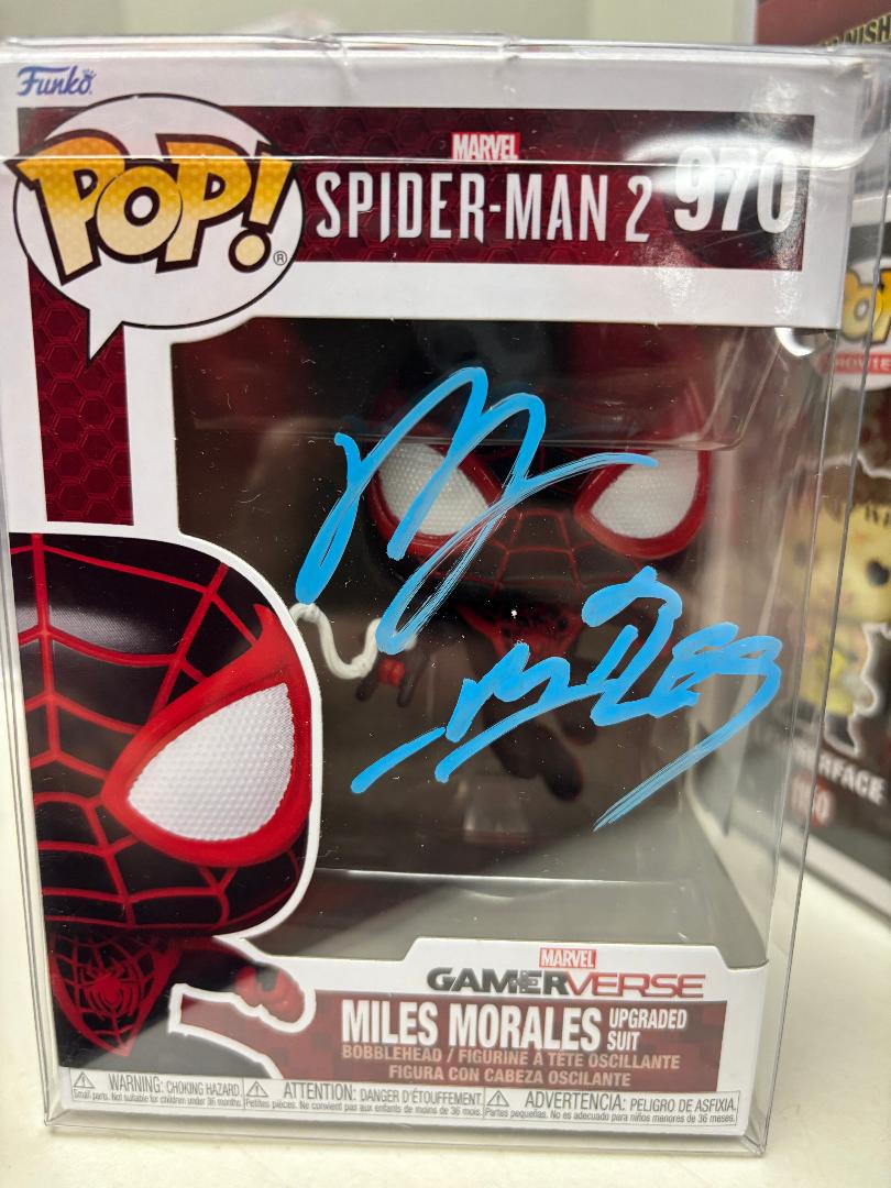 Nadji Jeter Signed Miles Morales shops Funko!