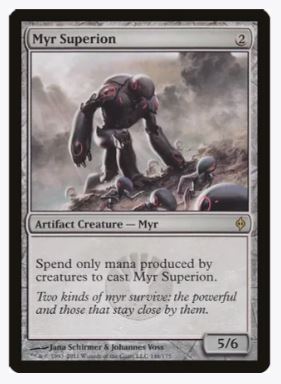 Myr Superion - New Phyrexia	- #146/175 - Sweets and Geeks