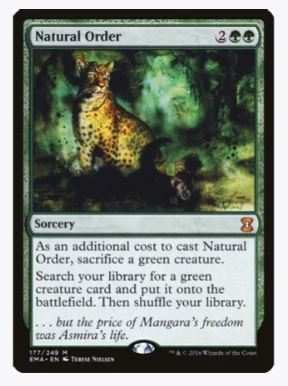 Natural Order - Eternal Masters - #177/249 - Sweets and Geeks