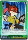 Judy Hopps & Nick Wilde & Flash - Disney 100 Years of Wonder - Dds/S104-043S SR - JAPANESE