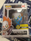 AUTOGRAPHED by Bill Skarsgard (JSA Certified #AV10329) Funko Pop! Movies - Pennywise w/ Spider Legs #542 ( Entertainment Earth Exclusive )