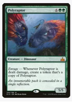 Polyraptor - Rivals of Ixalan - #144/196 - Sweets and Geeks