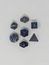 Lapis Lazuli Gem Stone Dice Set