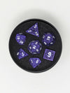 Blue Steel Dice Set