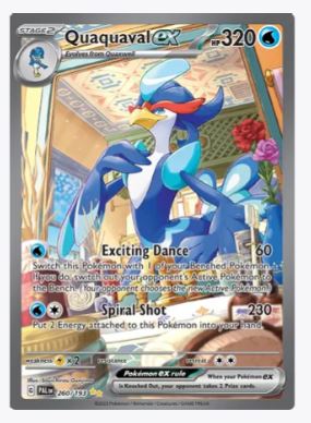 Quaquaval ex (Special Illustration Rare) SV02: Paldea Evolved # 260/193 - Sweets and Geeks