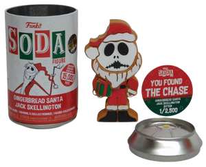 Funko Soda - Gingerbread Santa Jack Skellington (Opened) (Chase) - Sweets and Geeks