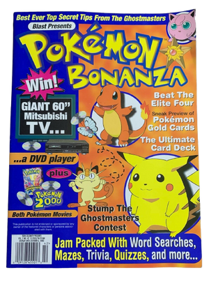 Pokemon Bonanza 2000 Magazine - Sweets and Geeks