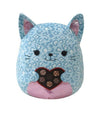 Squishmallow - 16" Caitroina The Blue Cat w Chocolate (Walgreens Exclusive) - Sweets and Geeks