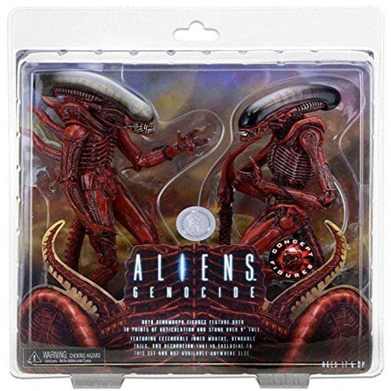 [pre-owned] Aliens Genocide: Alien Xenomorphs Action Figure Set (conce 