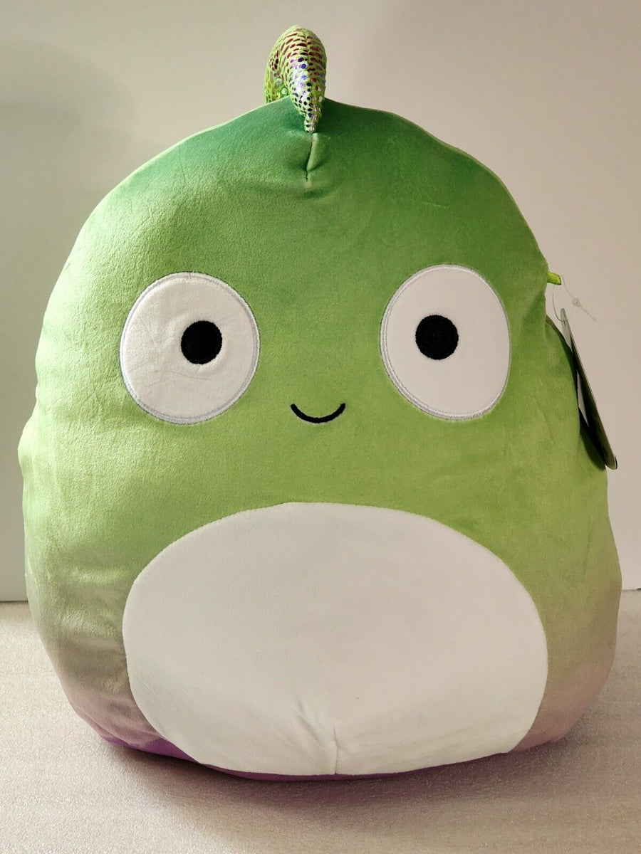 Squishmallow - Denton the Green Chameleon Lizard Dinosaur 12