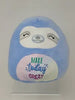 Squishmallow - Inspiration Messages Helene the Sloth "Make Today Great" 12''