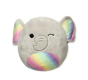 Squishmallow - Mila the Rainbow Elephant 8" - Sweets and Geeks