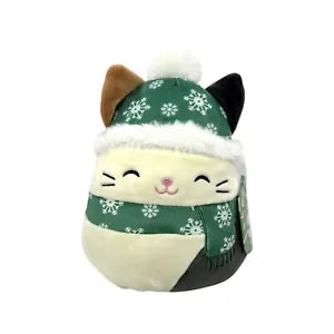 Squishmallow - Cam the Cat (Winter Hat + Scarf) 7.5" - Sweets and Geeks