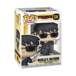 Funko Pop! Animation: Trigun - Nicholas D. Wolfwood #1366 - Sweets and Geeks