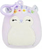 Squishmallow - Sydnee the Purple Squirrel Keychain Clip On 3.5”